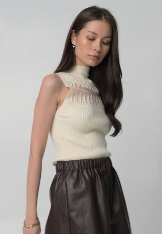 RAF Amien Sleeveless Top (Offwhite)