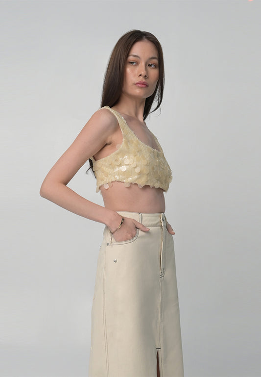 RAF Bali Bralette Top (Beige)
