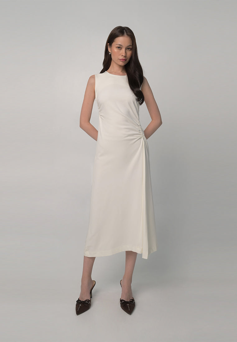 RAF Belfast Sleeveless Dress (Off-white)