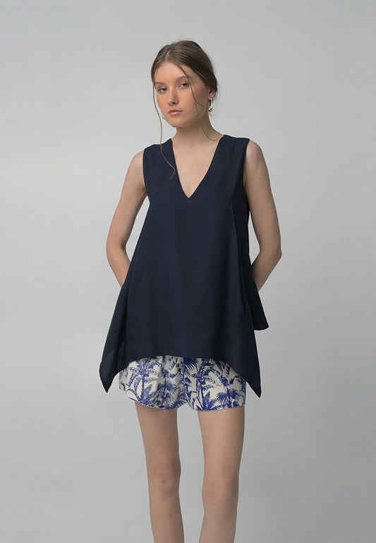 RAF Birria Sleeveless Top (Navy)
