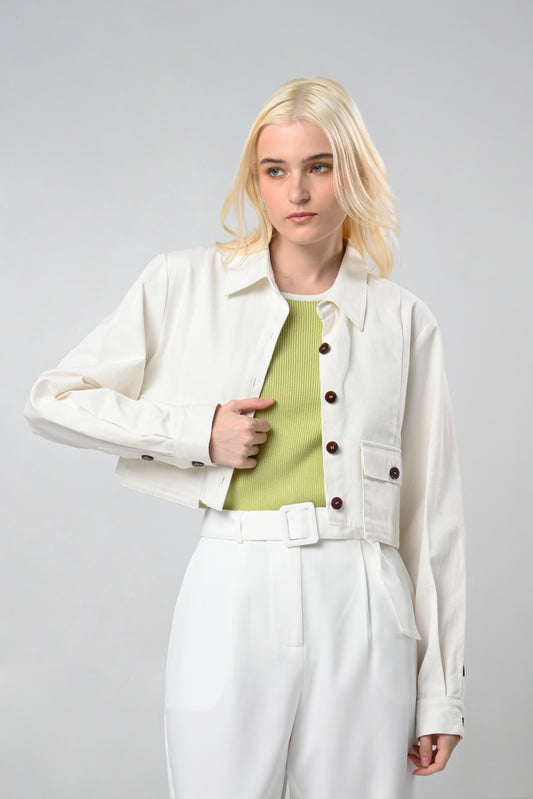 RAF Camry Long Sleeve Top (Off-white)