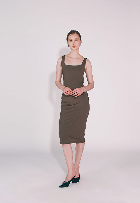 RAF Canopies Sleeveless Dress (Olive)