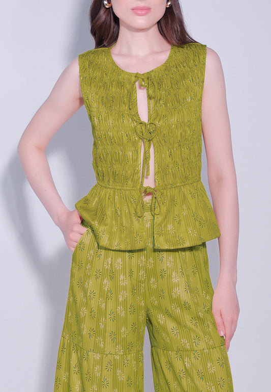 RAF Diversity Sleeveless Printed Top (Printed Yellow)