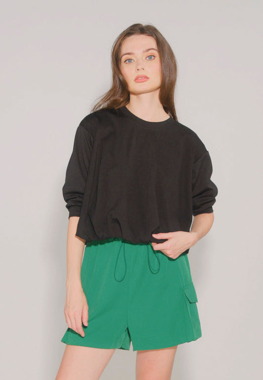 RAF Efron Short Sleeve Top (Black)