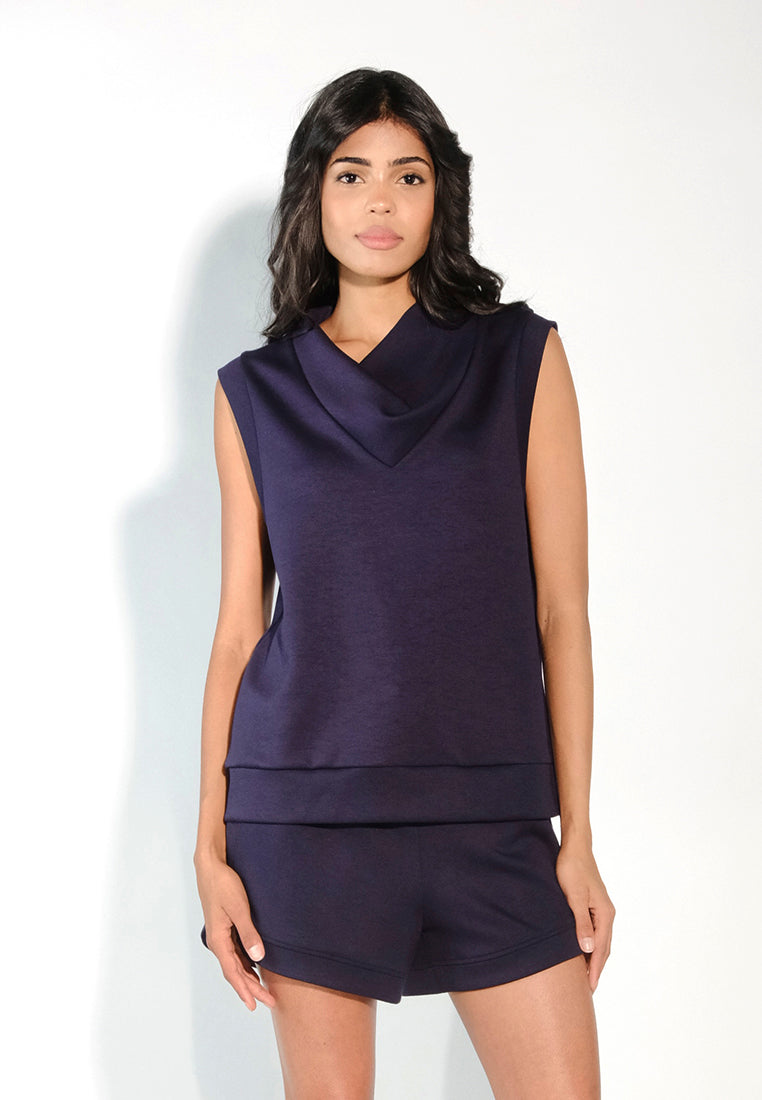 RAF Ezra Sleeveless Top (Navy)