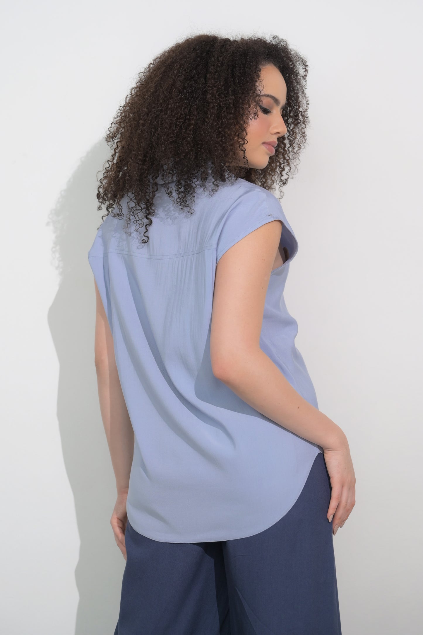 RAF Foam Sleeveless Top (Light Blue)