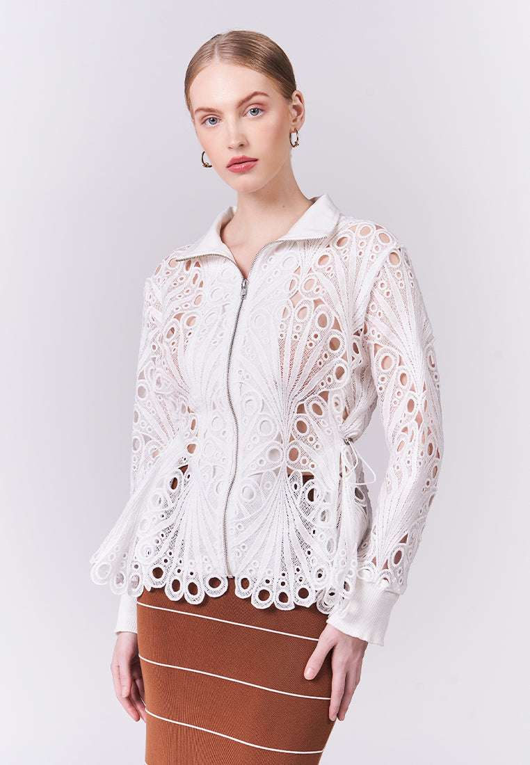 RAF Honcho Long Sleeve Top (White)