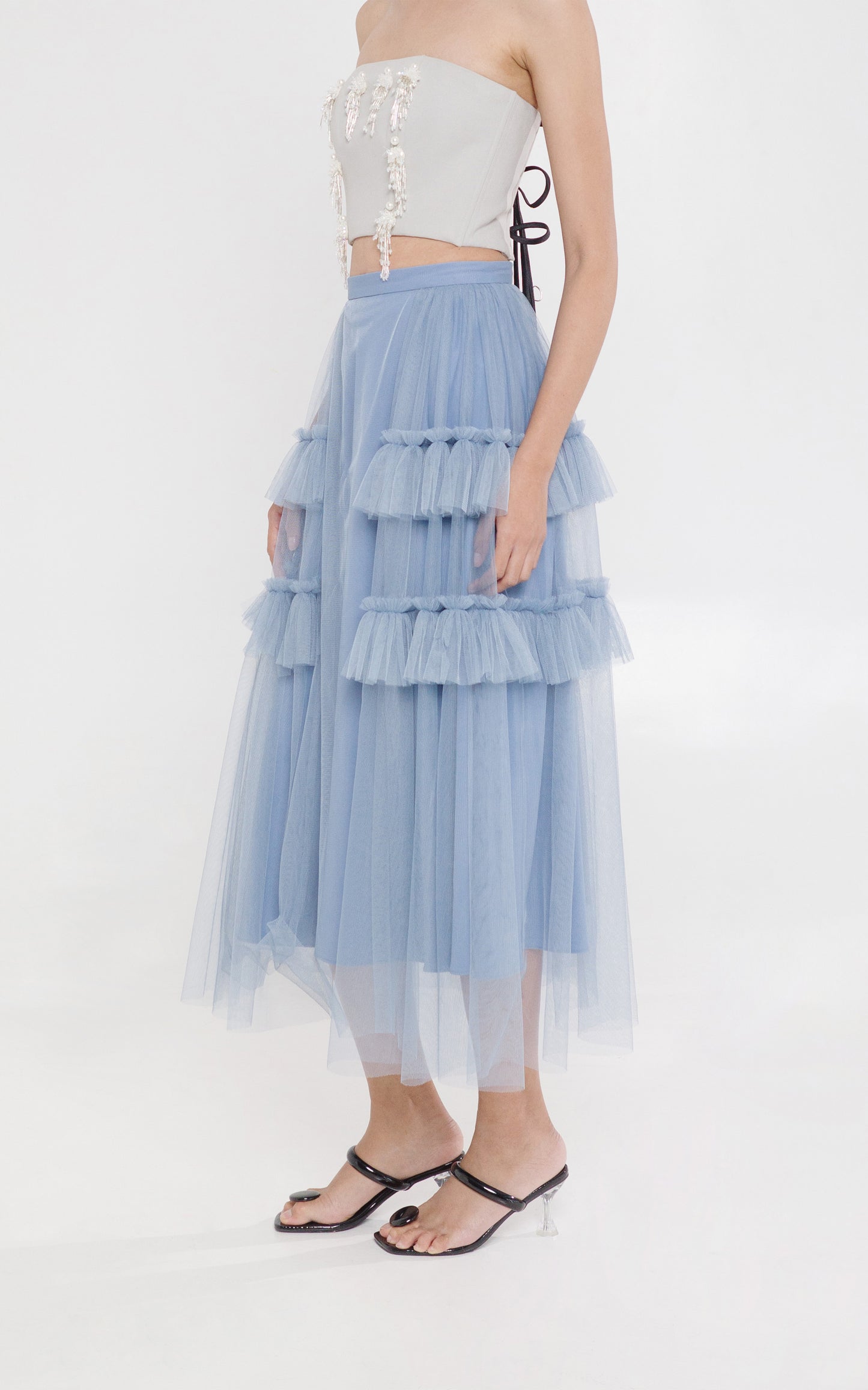 RAF X Martin Bautista Magdalena Skirt (Powder Blue)