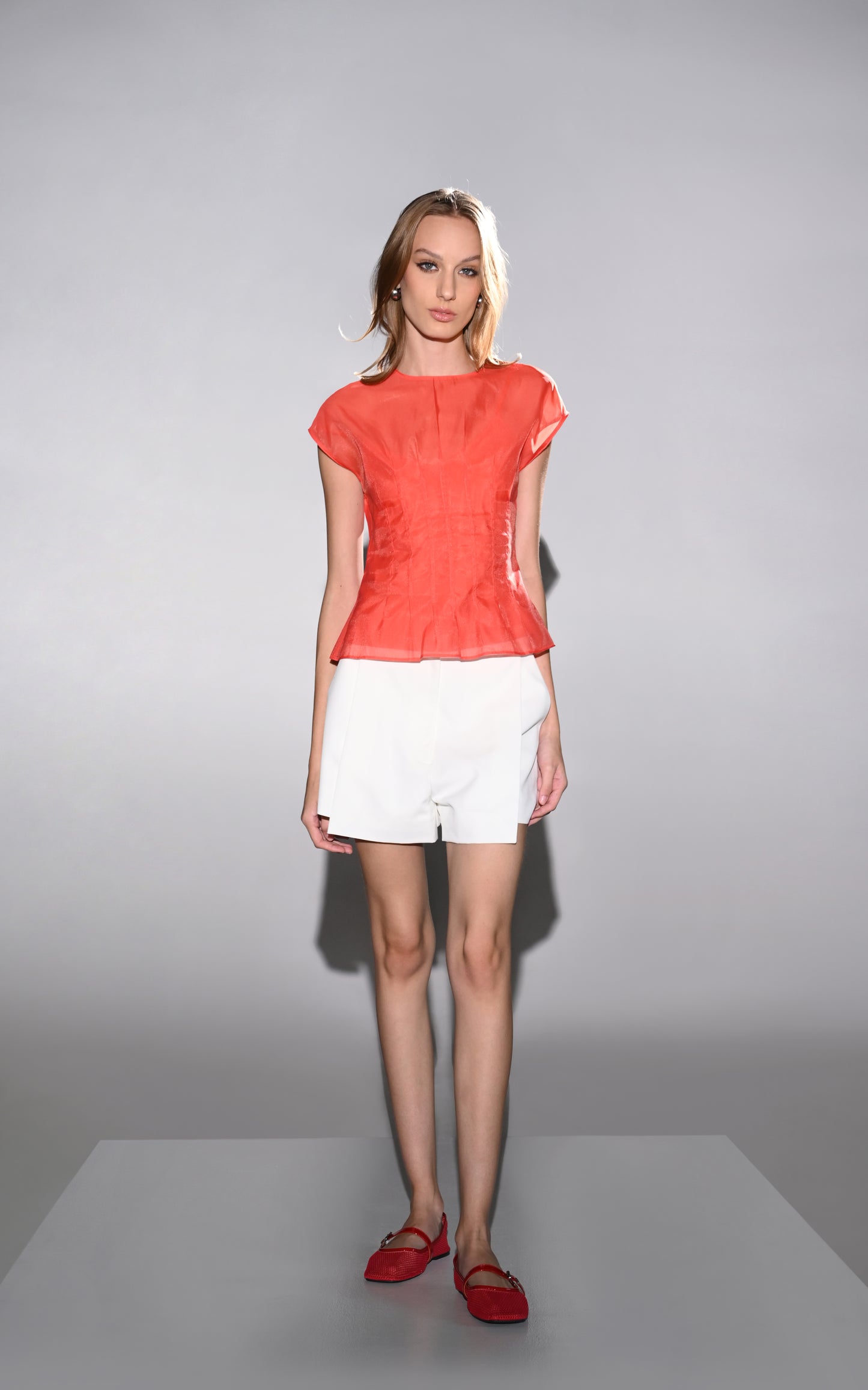 RAF Hueva Short Sleeve W/ Inner Top (Red)