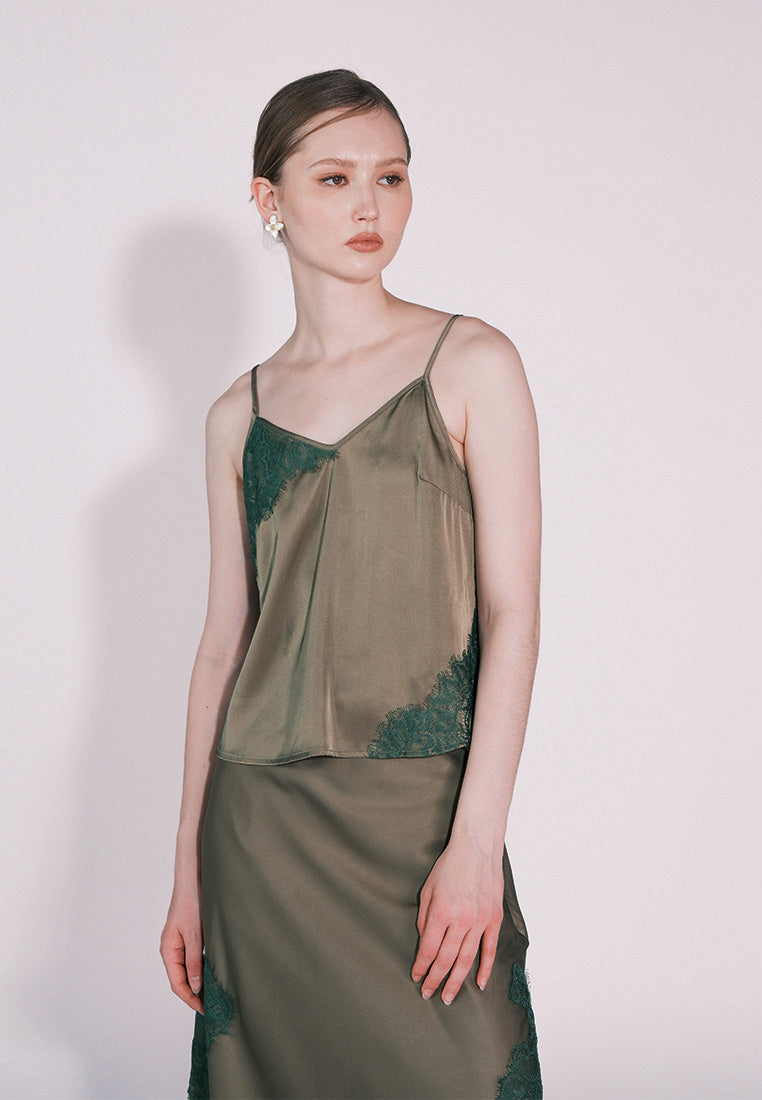 RAF Cadillac Sleeveless Top (Olive)