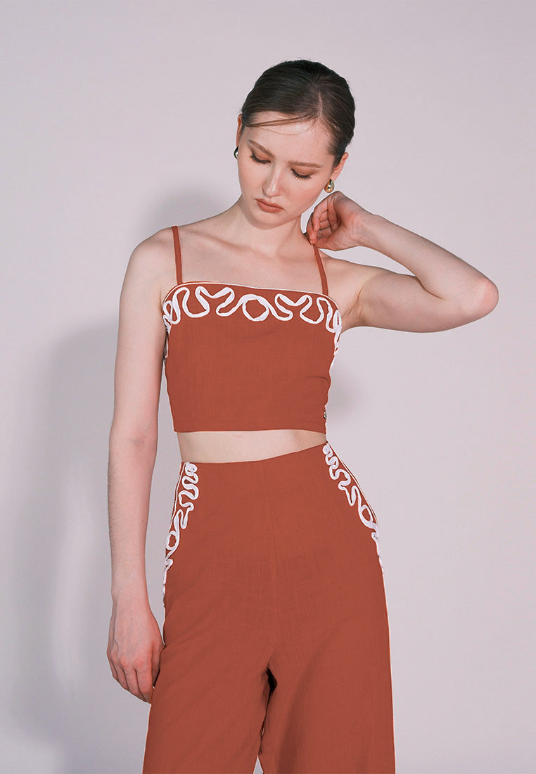 RAF Chipra Sleeveless Top (Toffee)