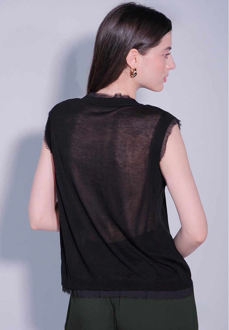 RAF Divva Sleeveless Top (Black)