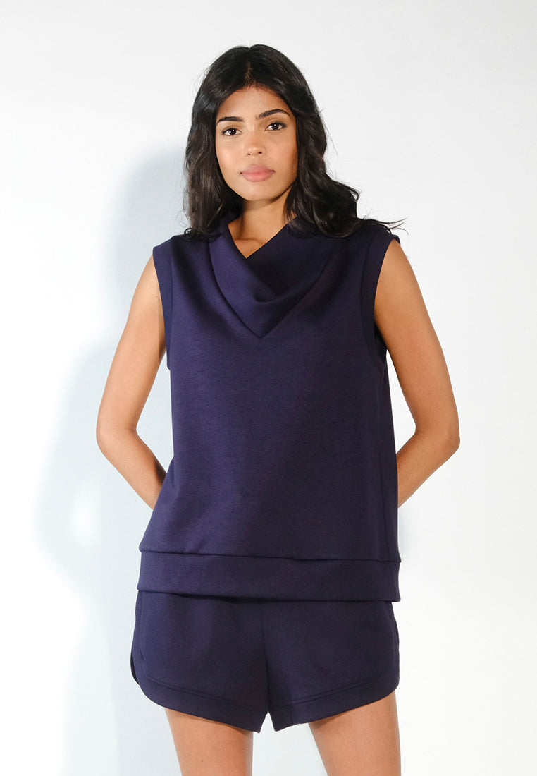 RAF Ezra Sleeveless Top (Navy)