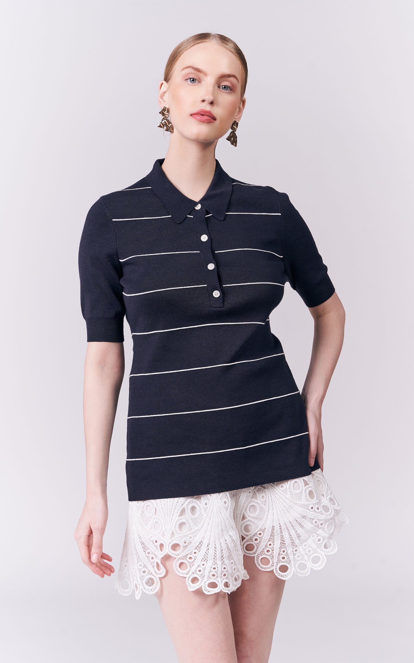 RAF Gimpo Short Sleeve Top (Navy)