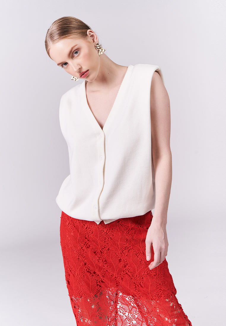 RAF Goeten Sleeveless Top (Butter)