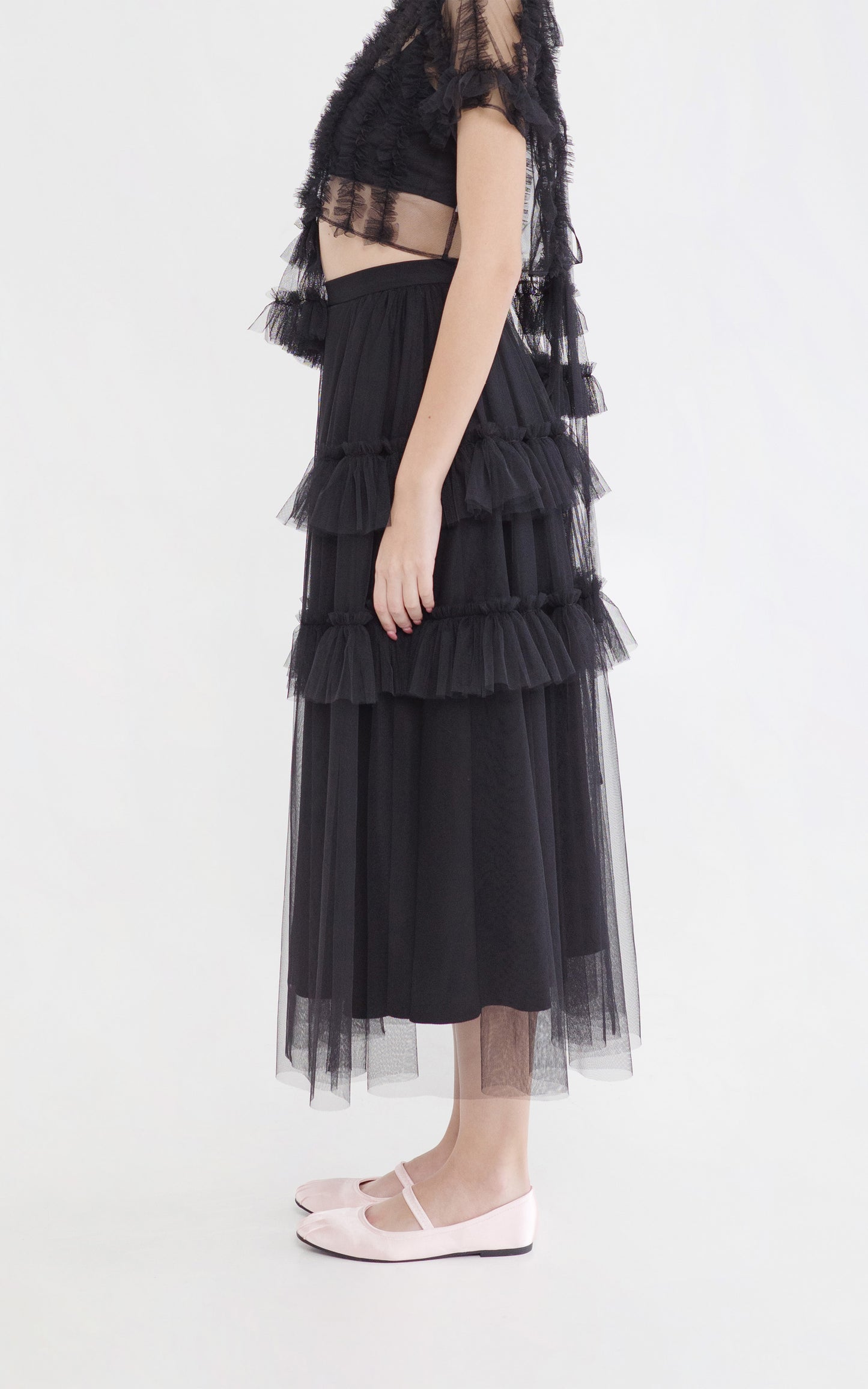 RAF X Martin Bautista Magdalena Skirt (Black)