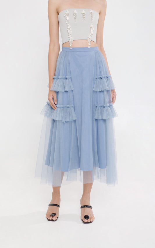 RAF X Martin Bautista Magdalena Skirt (Powder Blue)