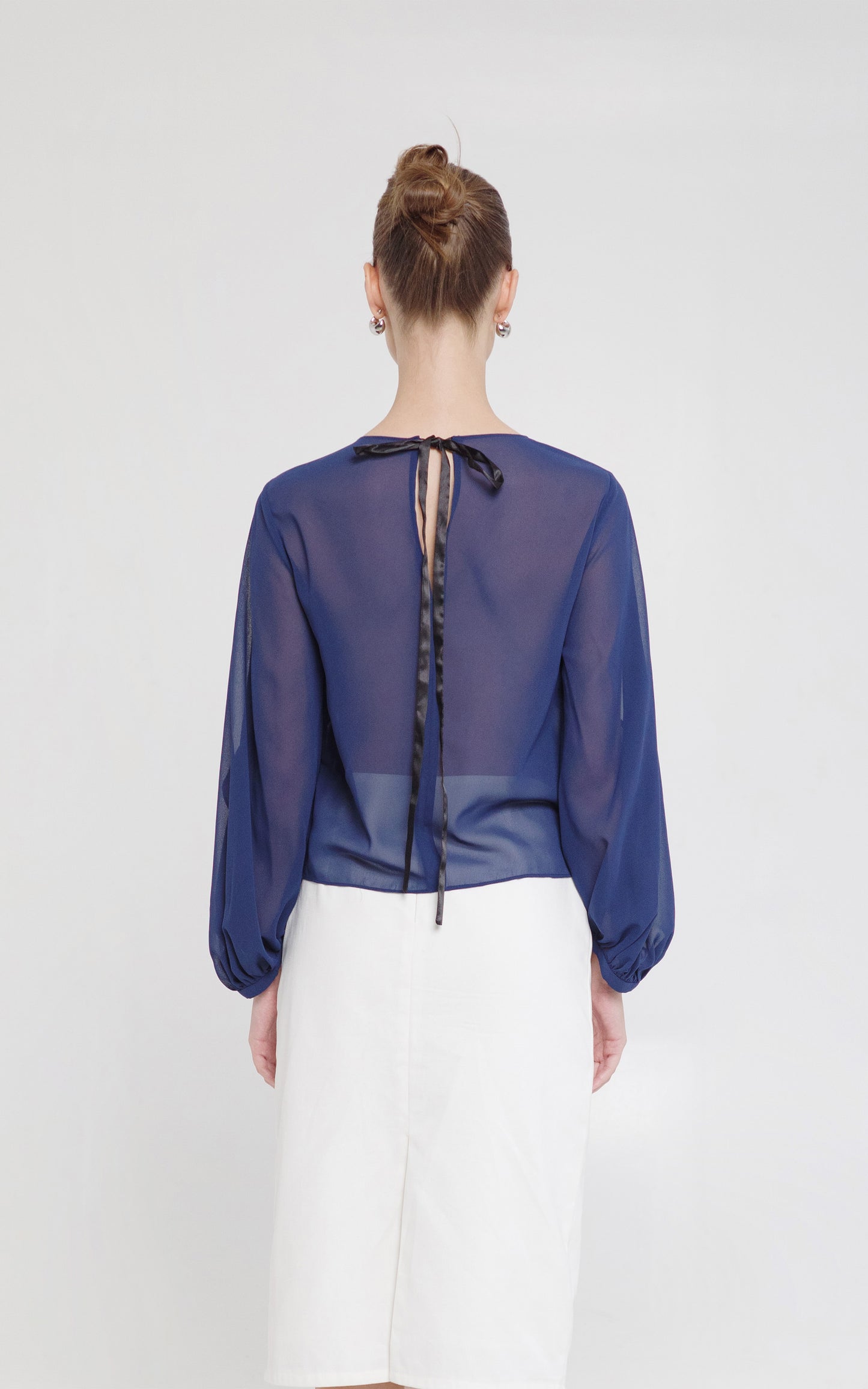 RAF X Martin Bautista Boscono Long Sleeve Top (Navy Blue)