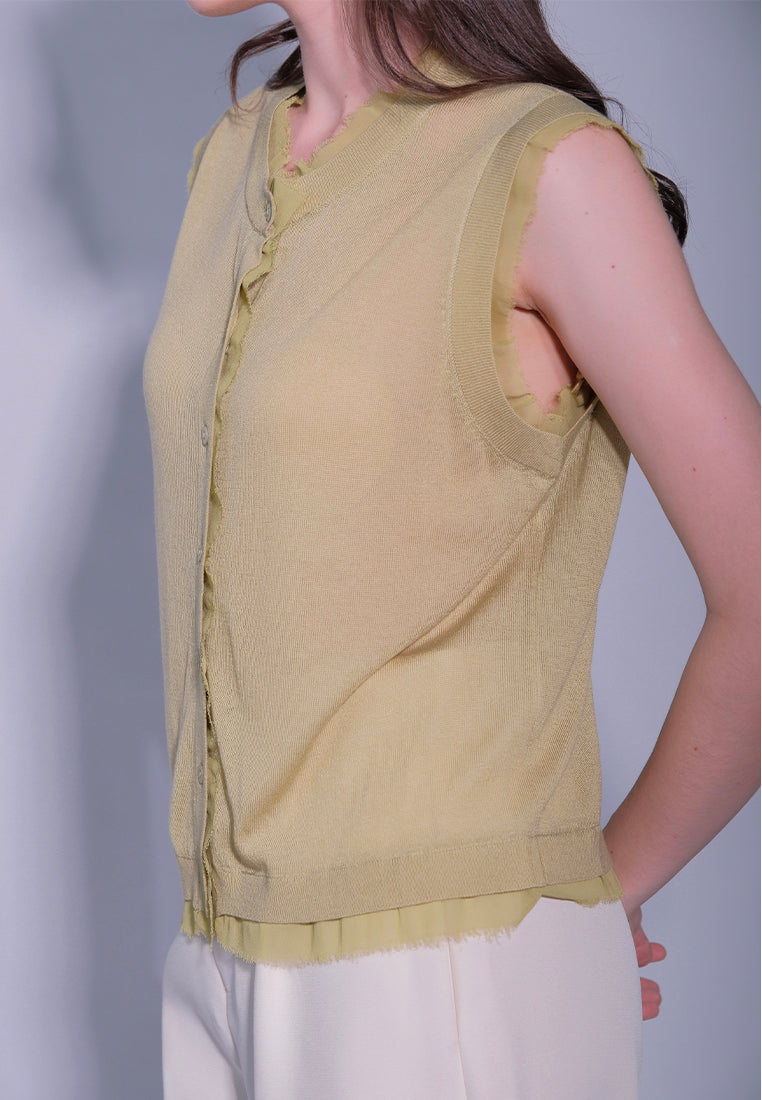 RAF Divva Sleeveless Top (Lime)
