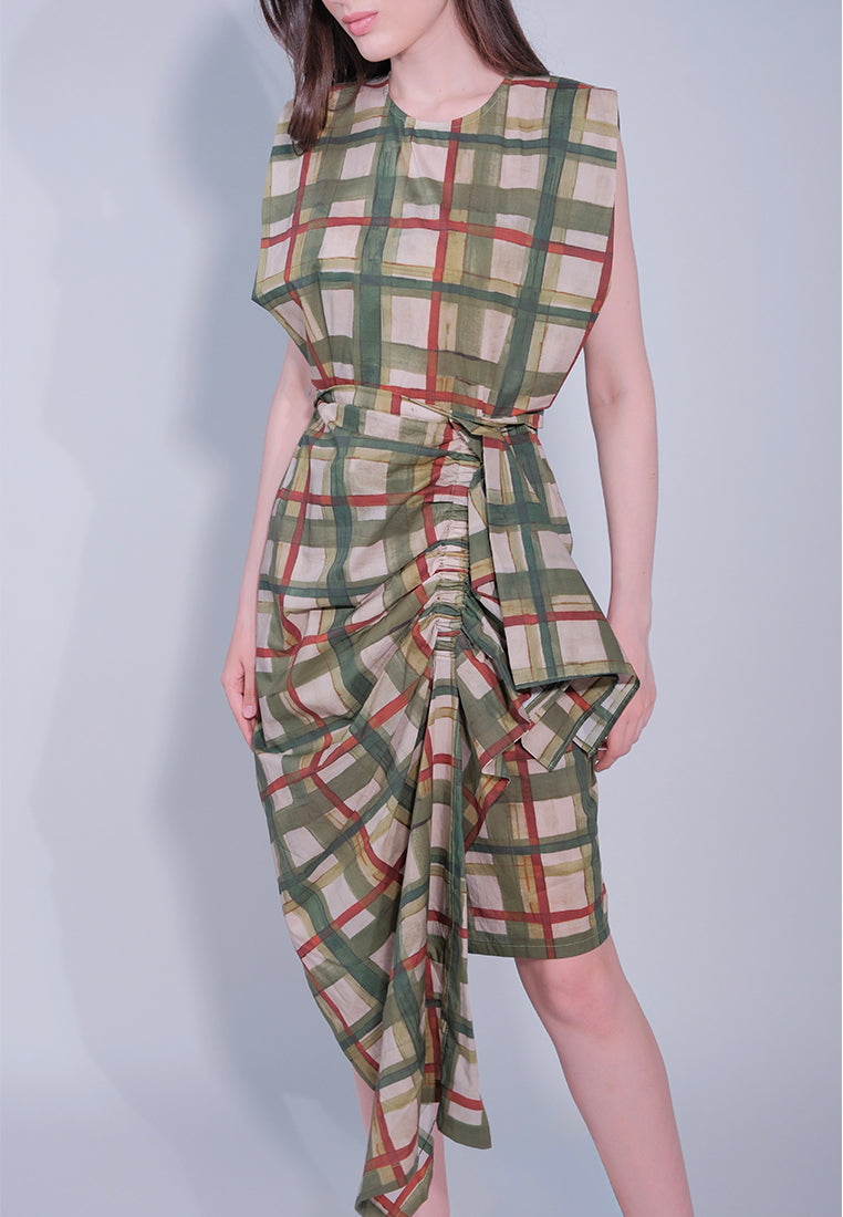 RAF Donea Sleeveless Dress (Green)