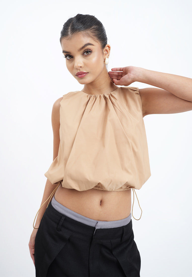 RAF Gio Sleeveless Top (Khaki)