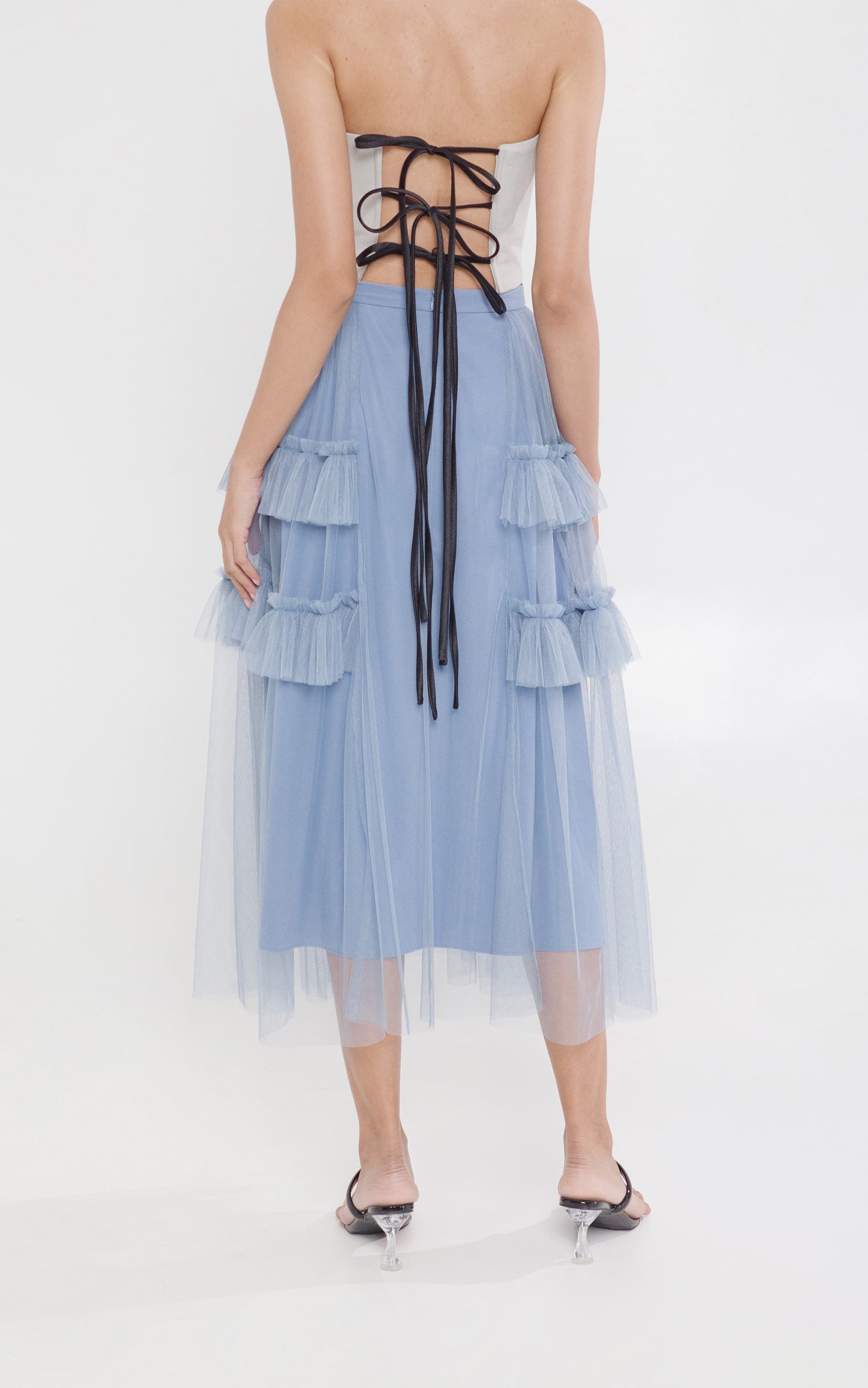 RAF X Martin Bautista Magdalena Skirt (P.Blue)
