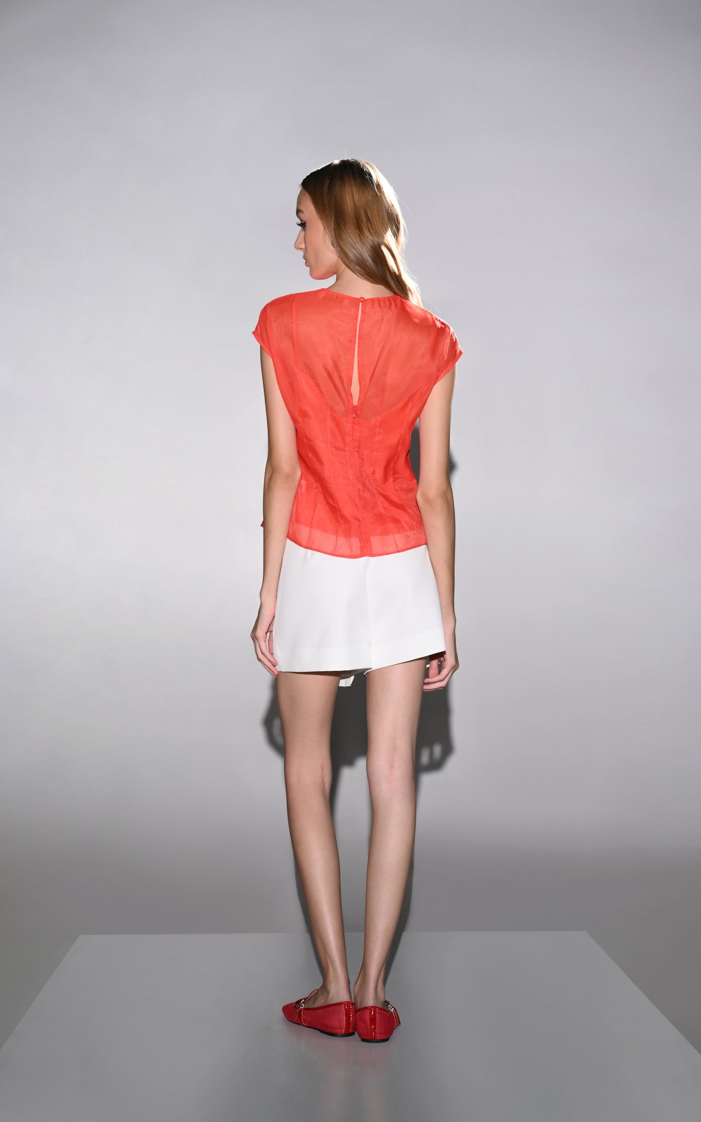 RAF Hueva Short Sleeve W/ Inner Top (Red)