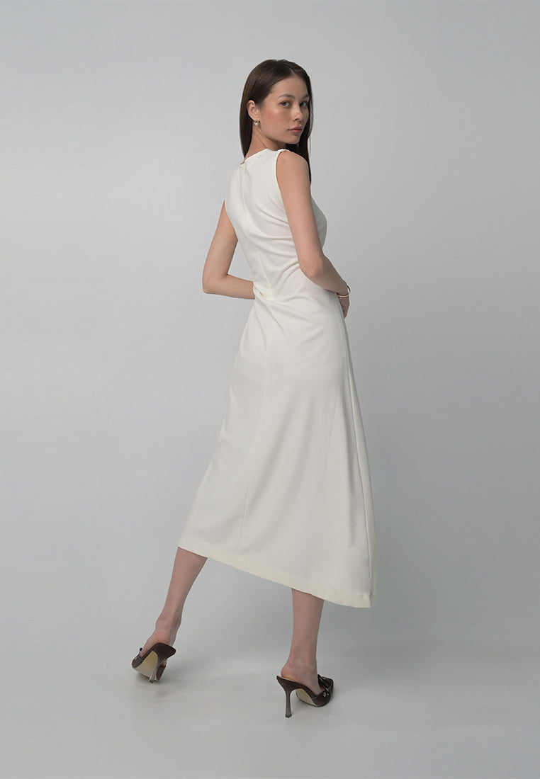 RAF Belfast Sleeveless Dress (Off-white)