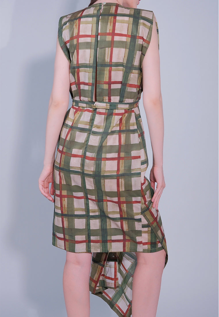 RAF Donea Sleeveless Dress (Green)