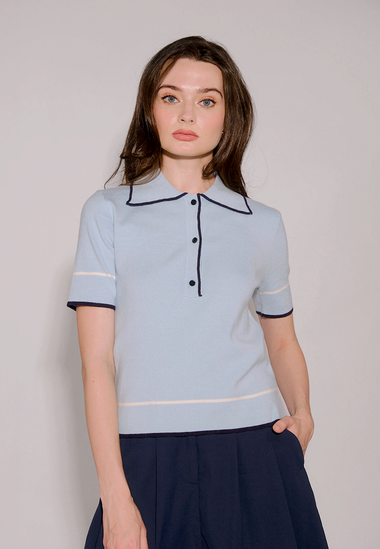 RAF Empery Short Sleeve Top (Blue)