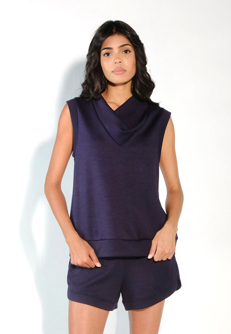 RAF Ezra Sleeveless Top (Navy)