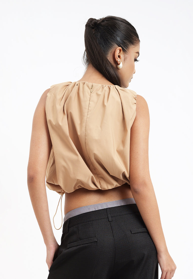 RAF Gio Sleeveless Top (Khaki)