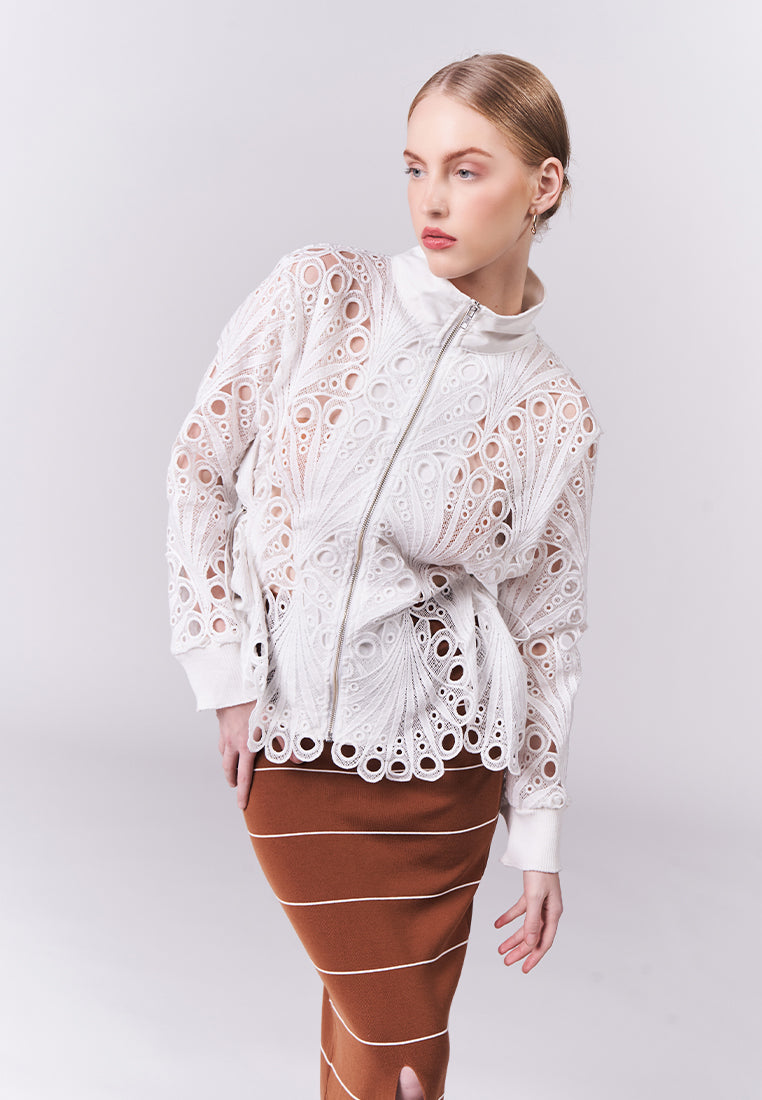 RAF Honcho Long Sleeve Top (White)