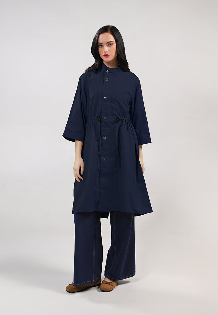 RAF Ibbley Quarter Sleeve Dress (Denim)