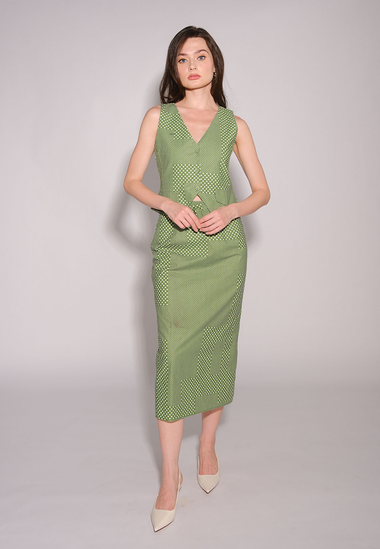 RAF Encircle Sleeveless Vest Top (Green)