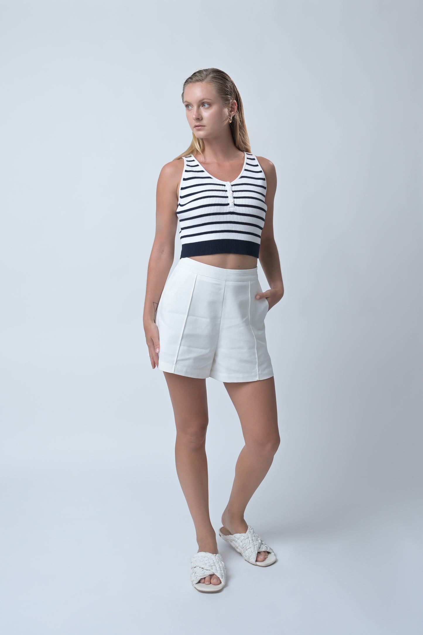 RAF Bixby Shorts (Off-white)