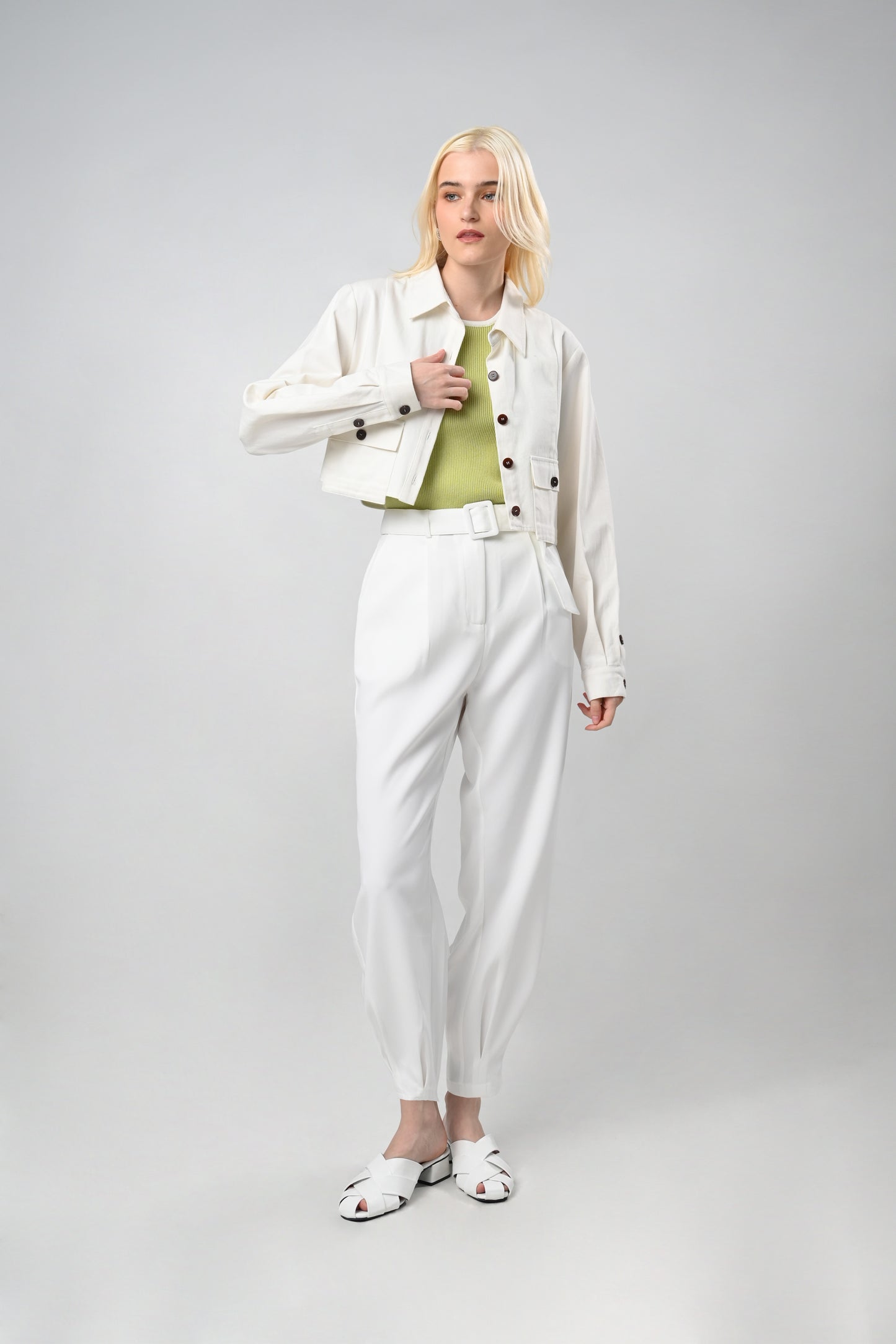 RAF Camry Long Sleeve Top (Off-white)