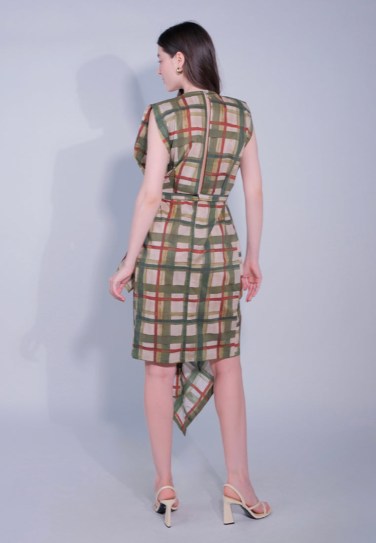 RAF Donea Sleeveless Dress (Green)