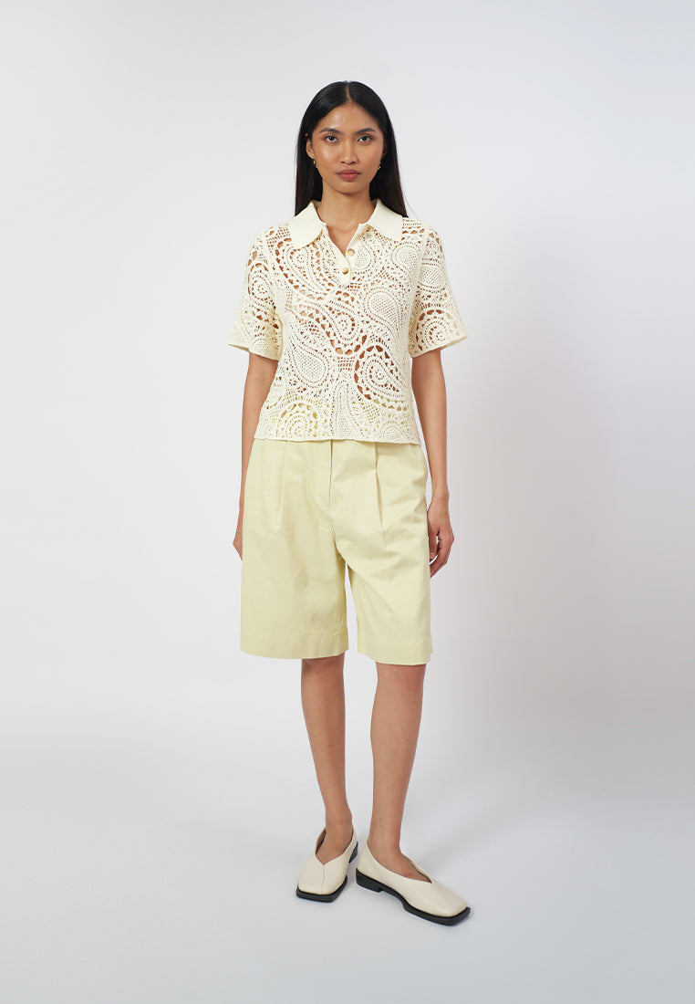 RAF Giana Short Sleeve Top (Y.Butter)