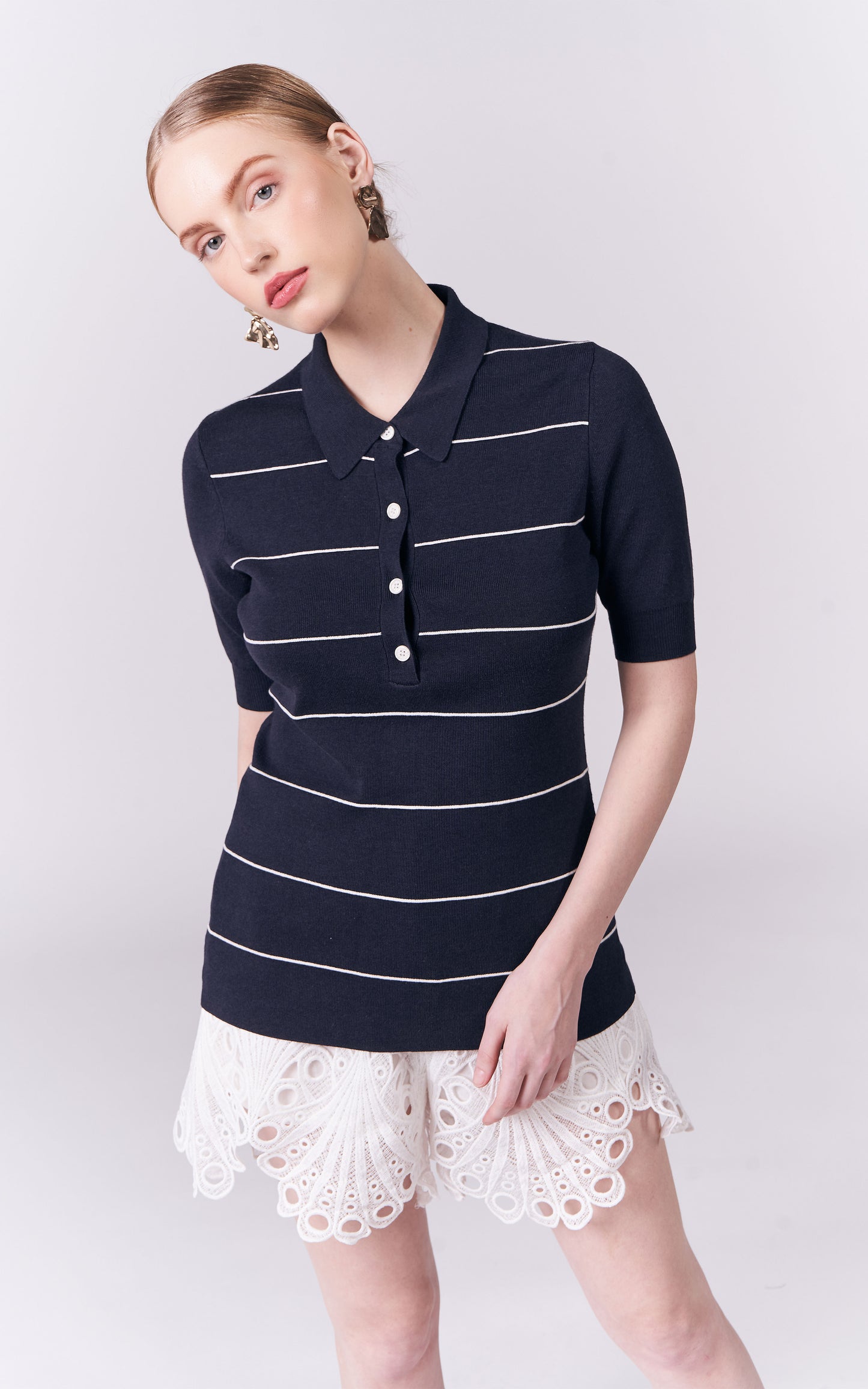 RAF Gimpo Short Sleeve Top (Navy)