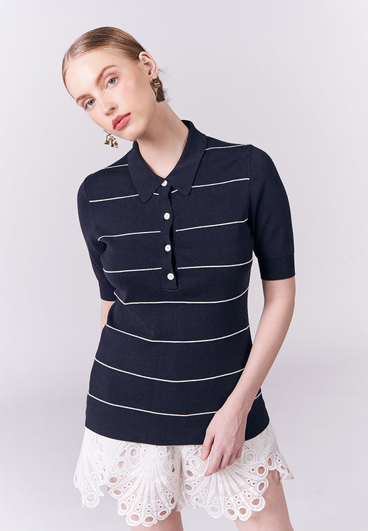 RAF Gimpo Short Sleeve Top (Navy)