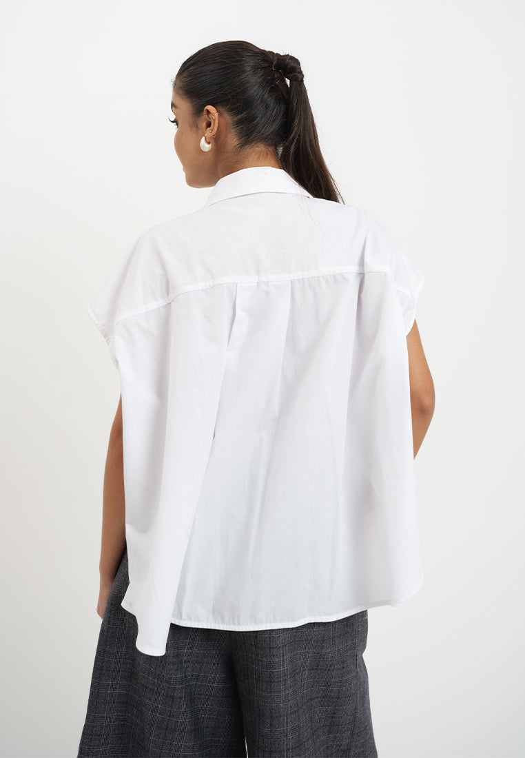 RAF Hosh Sleeveless Top (White)