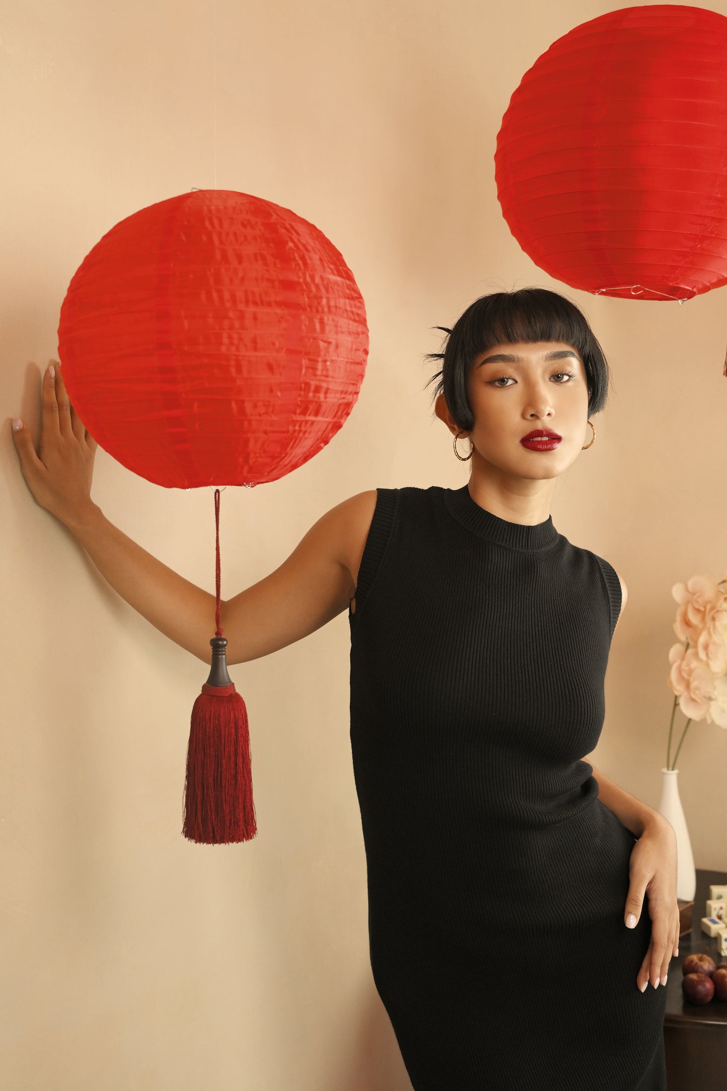 RAF Harvest Sleeveless Dress (Black)