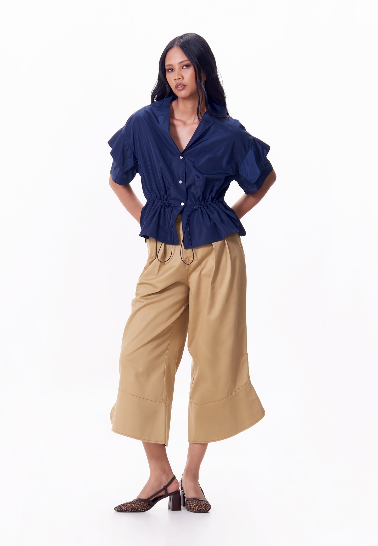 R.A.F. x nicolò NP007 Short Sleeve Top (Mid.Blue)