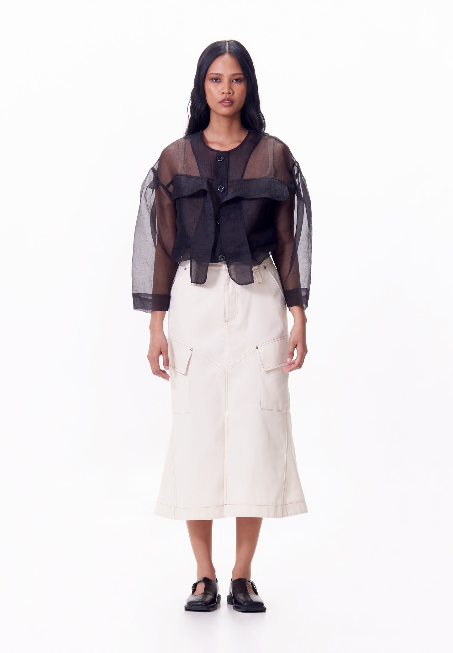 R.A.F. x nicolò NP012 Long Sleeve Top (Black)