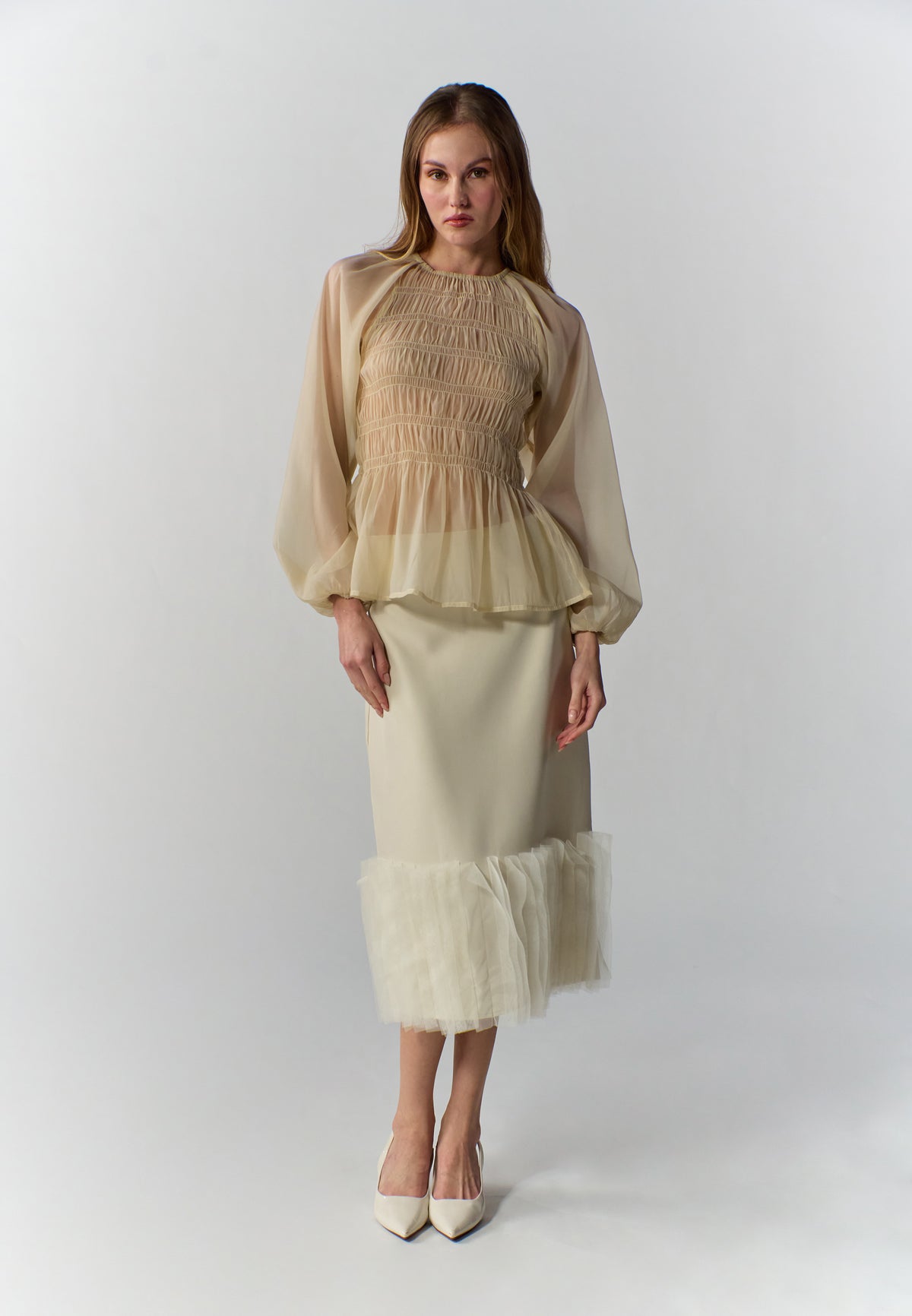 RAF Rhubarb Skirt (Cream)