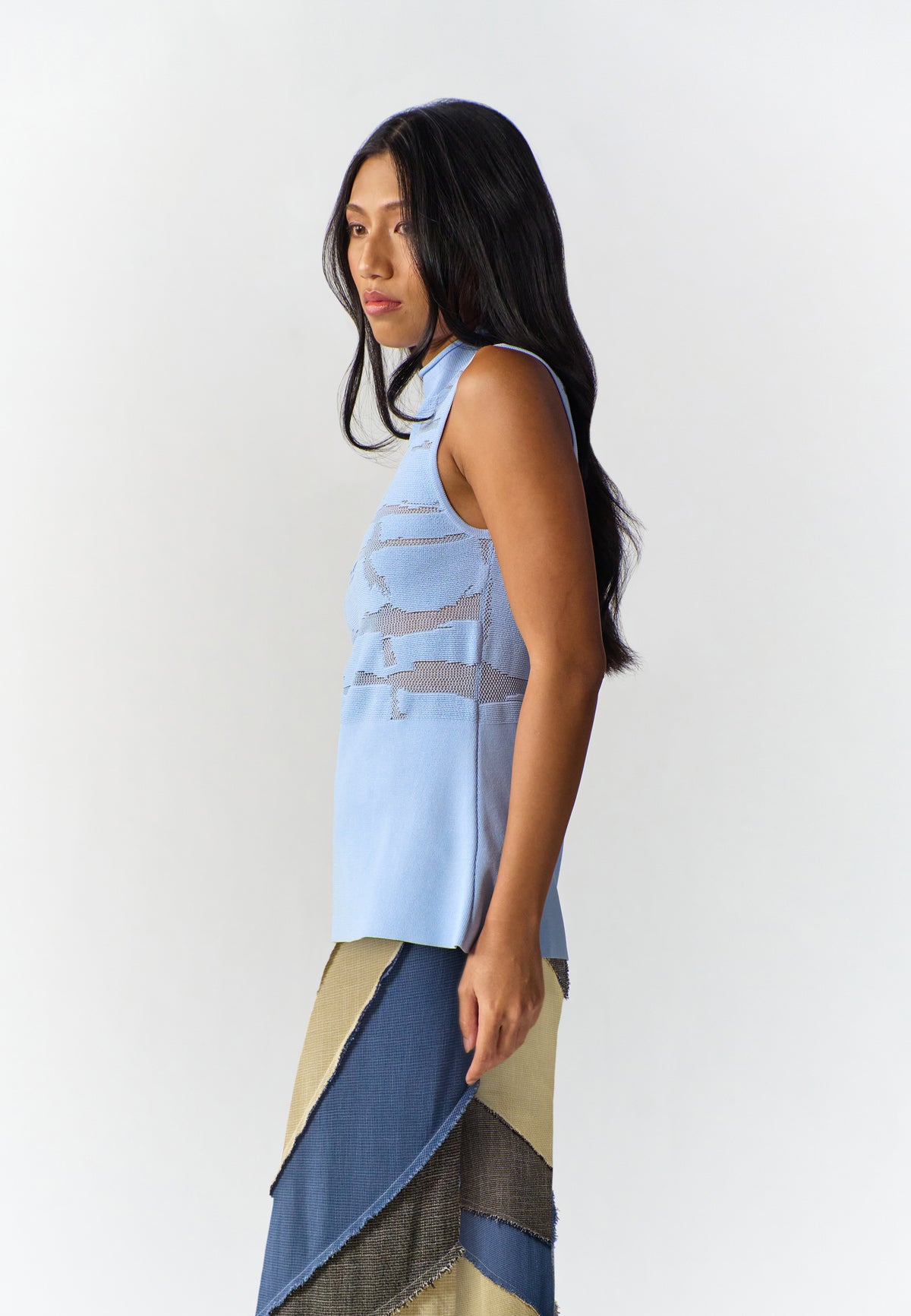 RAF Secco Sleeveless Top (Light Blue)