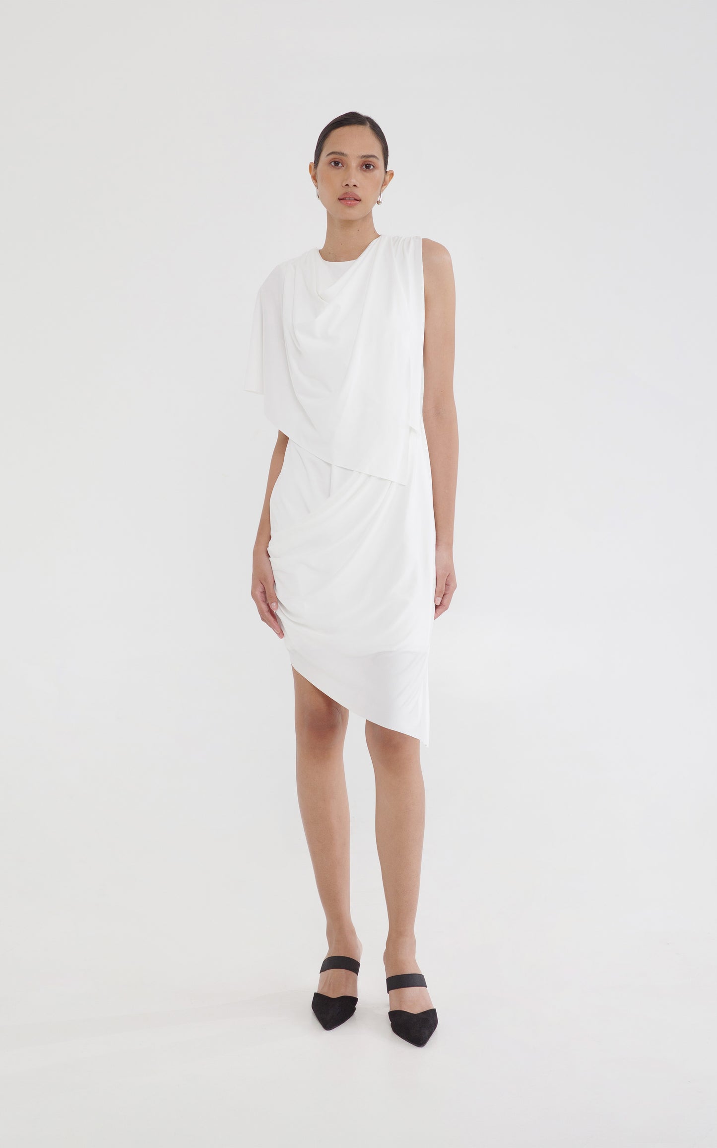 RAF X Martin Bautista Ward Sleeveless Dress (Off-white)