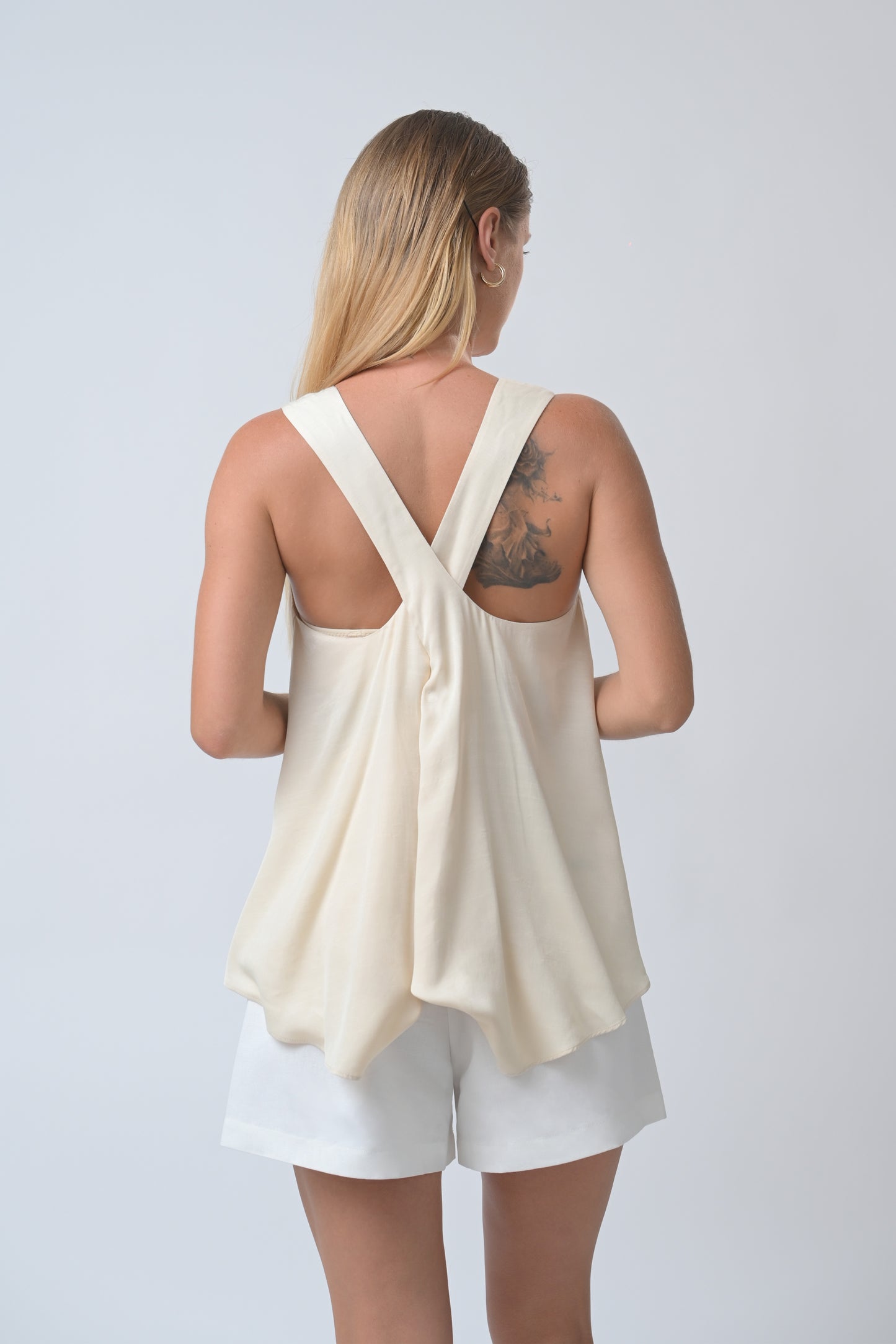 RAF Berlin Sleeveless Top (Off-white)