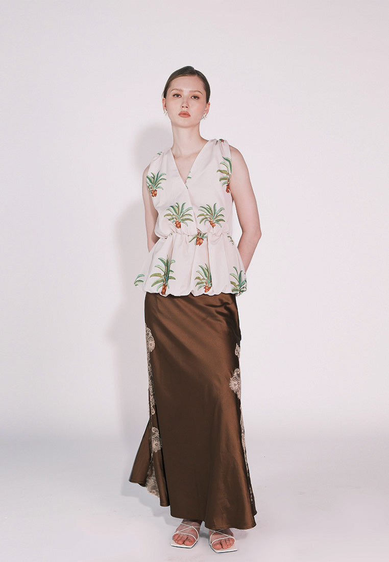 RAF Casablanca Sleeveless Top (Printed Blush)